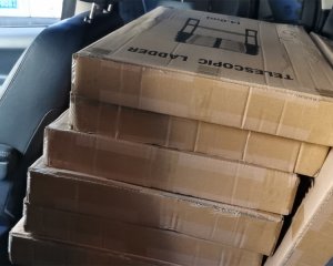 直奔120公里把梯子送達客戶手中，為專業(yè)點贊